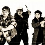 BWBTC’s JS&P 2019-2020 Image 1 Three apprehensive people, each holding a weapon (an axe, a hammer and a bat)